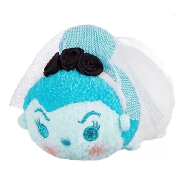 Disney Parks Haunted Mansion Bride Mini Tsum Tsum Plush NWT - Picture 1 of 4